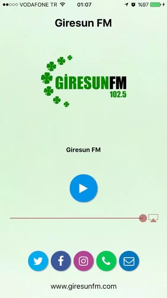 Zrzuty ekranu Giresun Fm