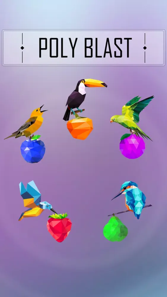 Capturas de tela do Poly Blast!