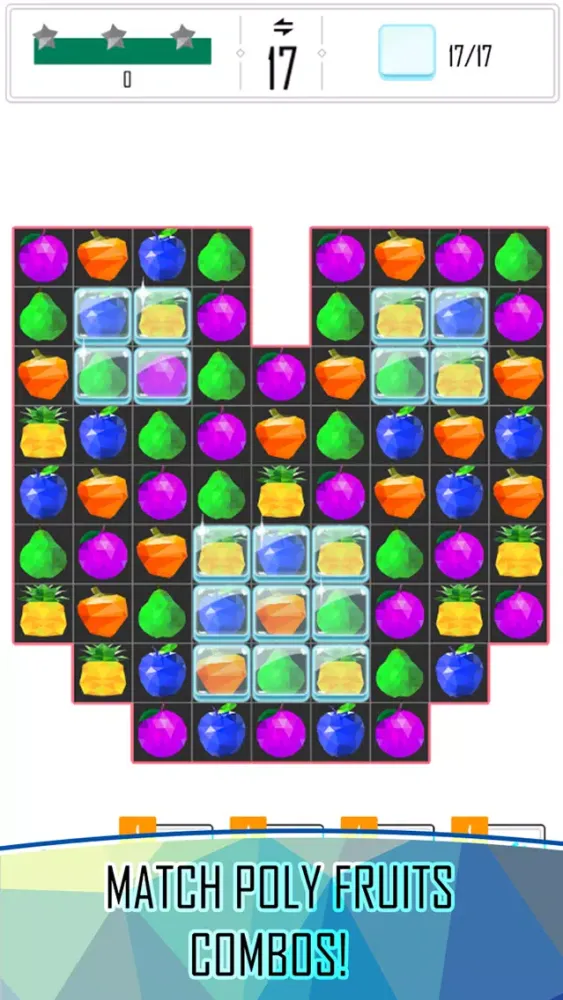 Capturas de tela do Poly Blast!