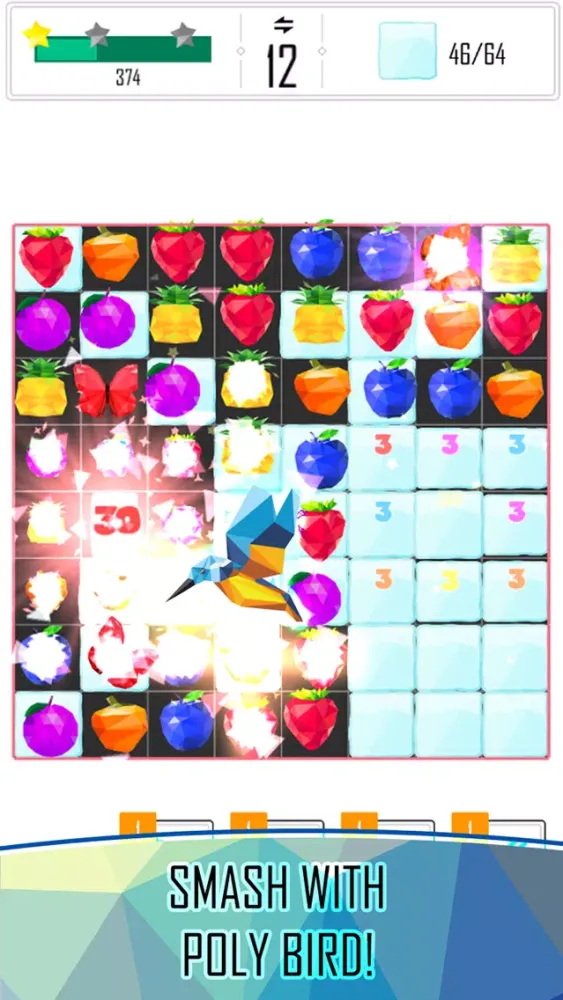Capturas de tela do Poly Blast!