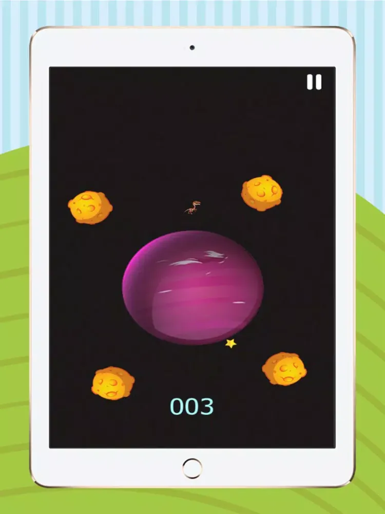 Dinosaur Run World Bouncing Circle Games Free iPad  スクリーンショット