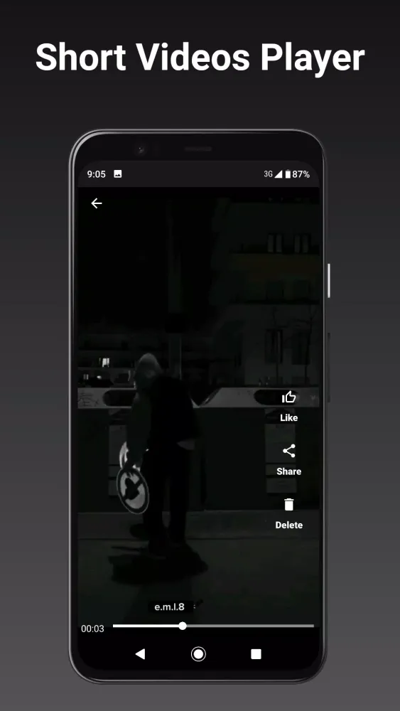 ภาพหน้าจอของ Berslex Video Player