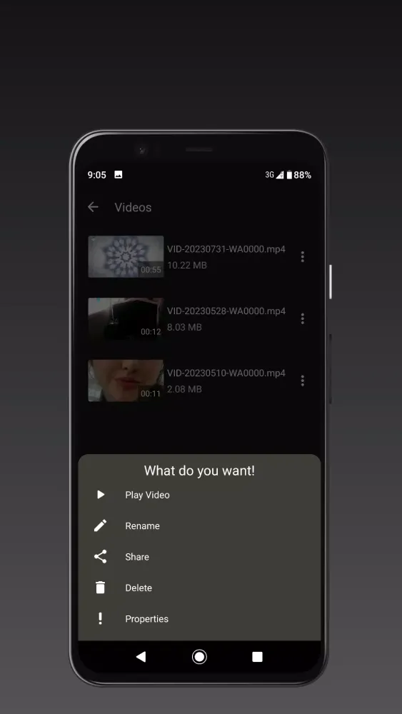 ภาพหน้าจอของ Berslex Video Player