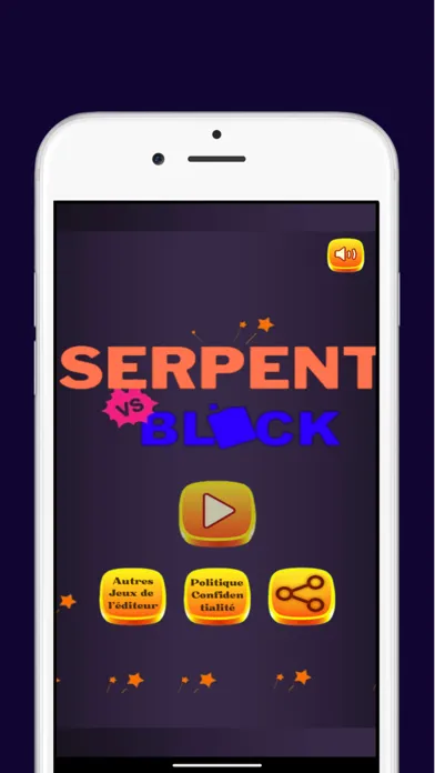 Screenshot di Snake attack Block game