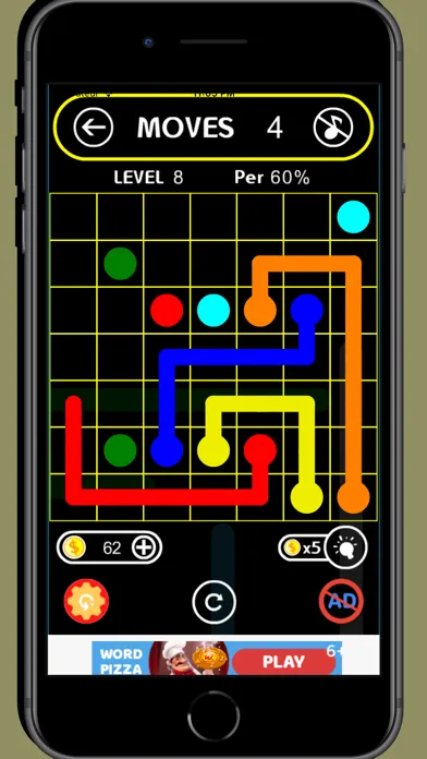 Tangkapan layar Puzzle Game: Link the Dots