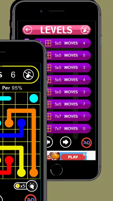 Tangkapan layar Puzzle Game: Link the Dots
