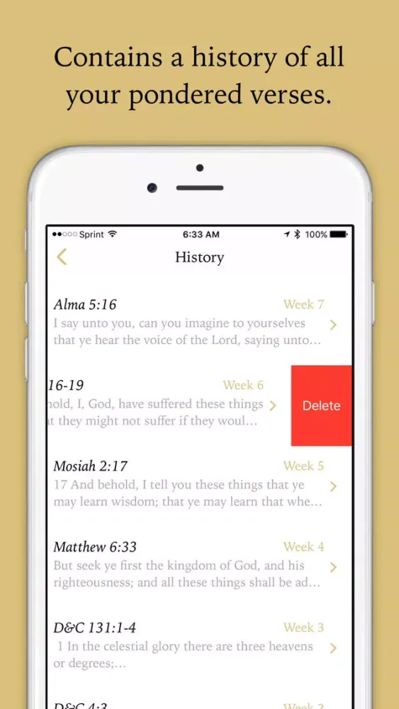 Ponderize - Read and Study the Scriptures Daily应用截图