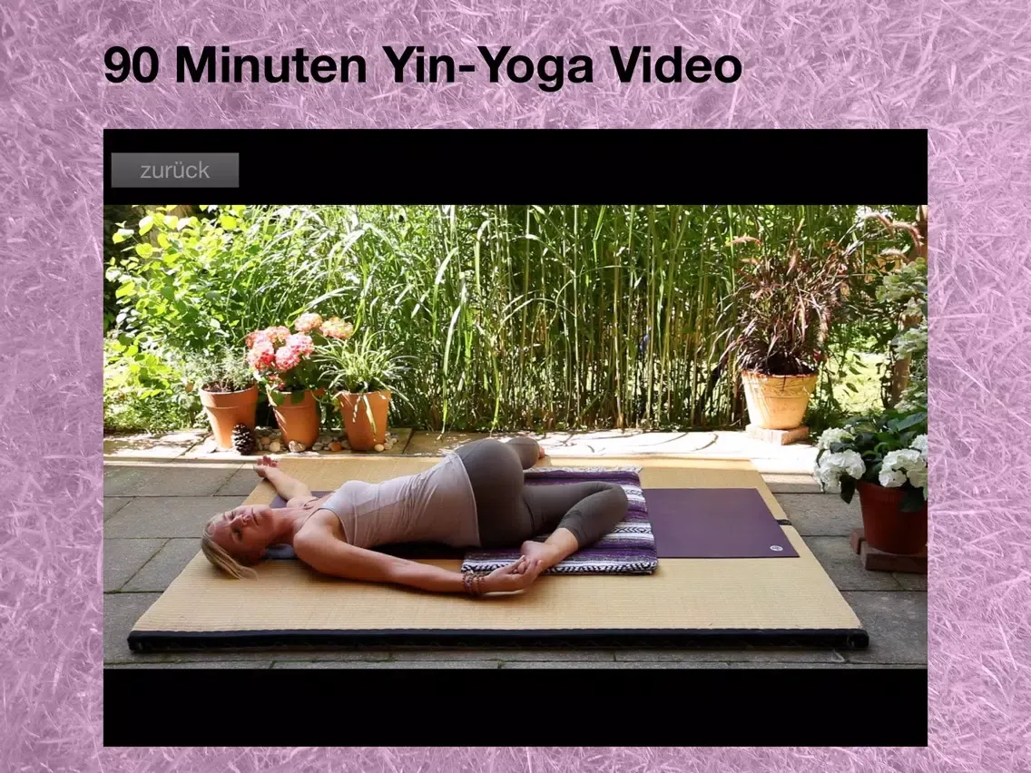 YOGAMOUR 03 - Yin Yoga, still & tief • Video-Kurs iPad  스크린샷
