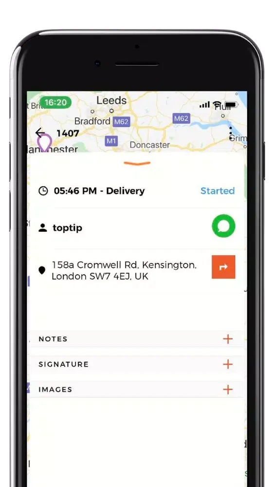 Capturas de tela do beru Agent - Deliver on time!