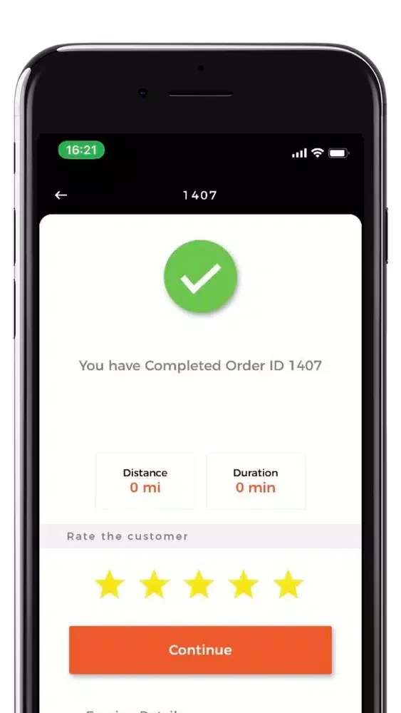 Capturas de tela do beru Agent - Deliver on time!