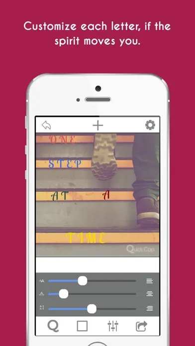 ภาพหน้าจอของ Quick Cap Free - Captions And Quotes Maker