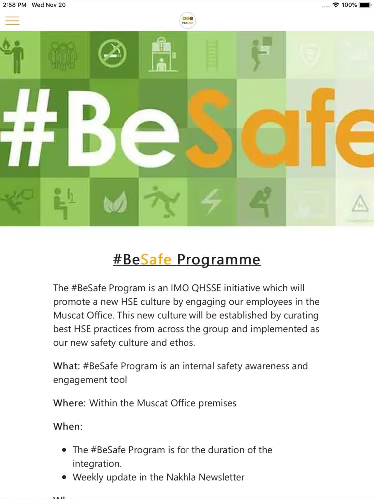 تصاویر #BeSafe iPad 