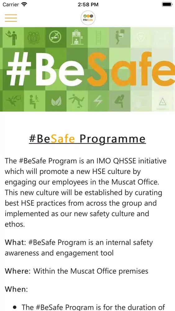 تصاویر #BeSafe