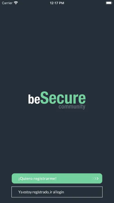 beSecure Community Screenshots