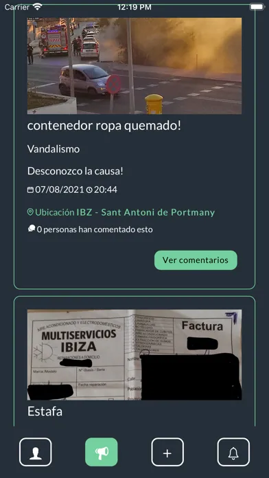 beSecure Community Screenshots