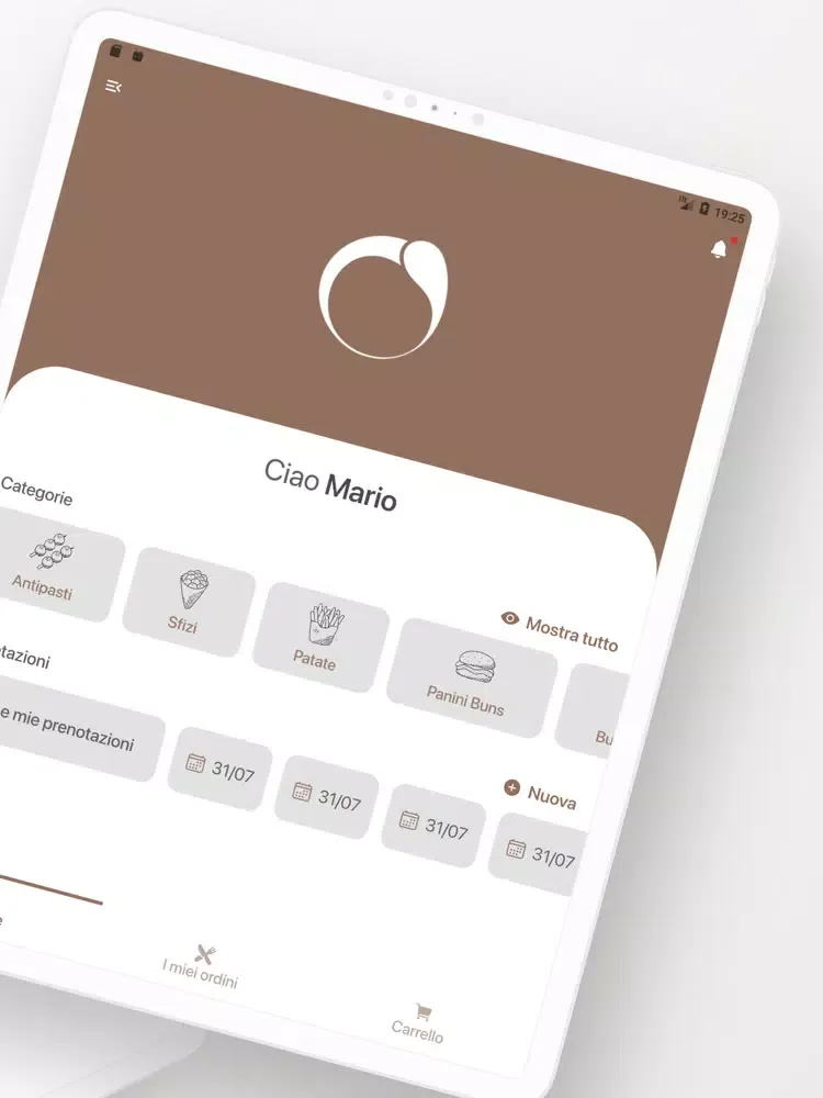 Tangkapan skrin Spazio Salò iPad 
