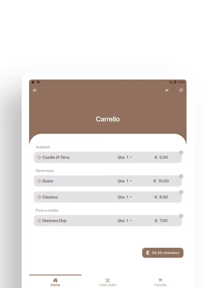 Tangkapan skrin Spazio Salò iPad 