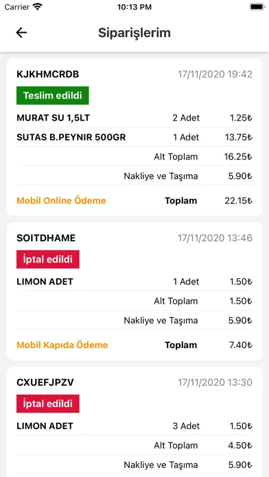 Beşler Fresh Sanal Market 스크린샷