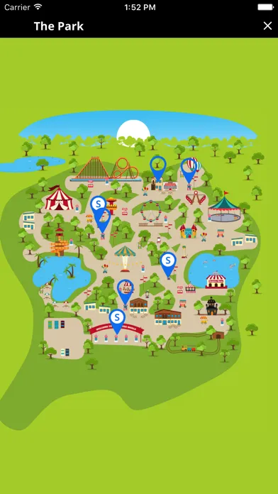 Ảnh chụp màn hình của Theme Park by YourMapp
