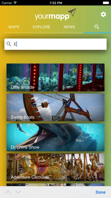 Ảnh chụp màn hình của Theme Park by YourMapp