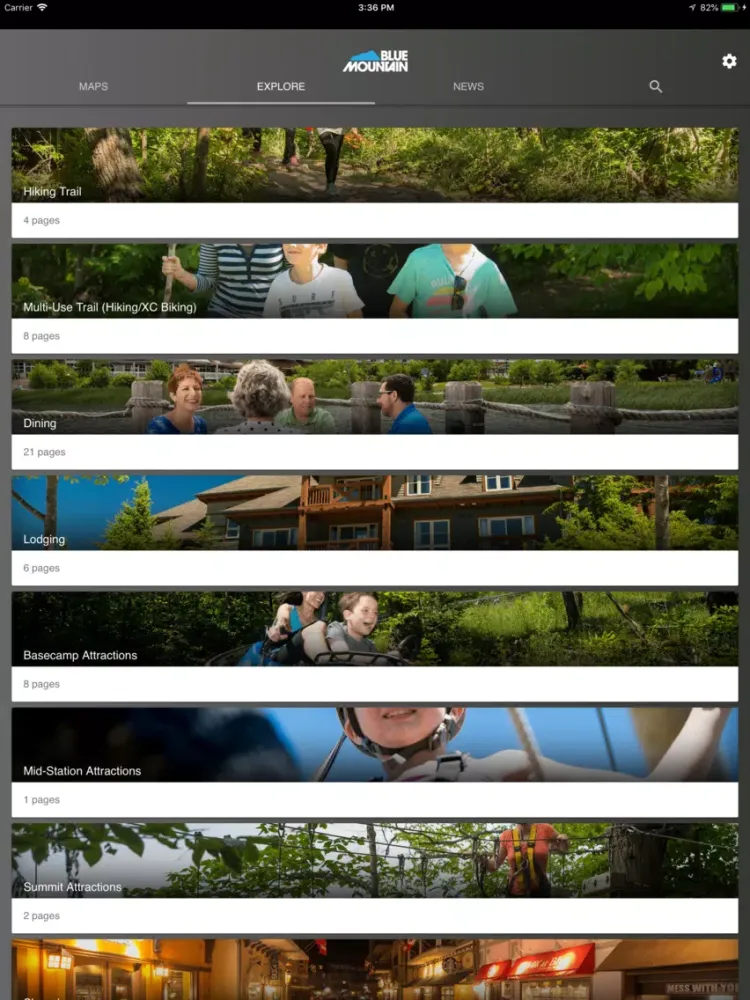 Скриншоты Blue Mountain Resort iPad 