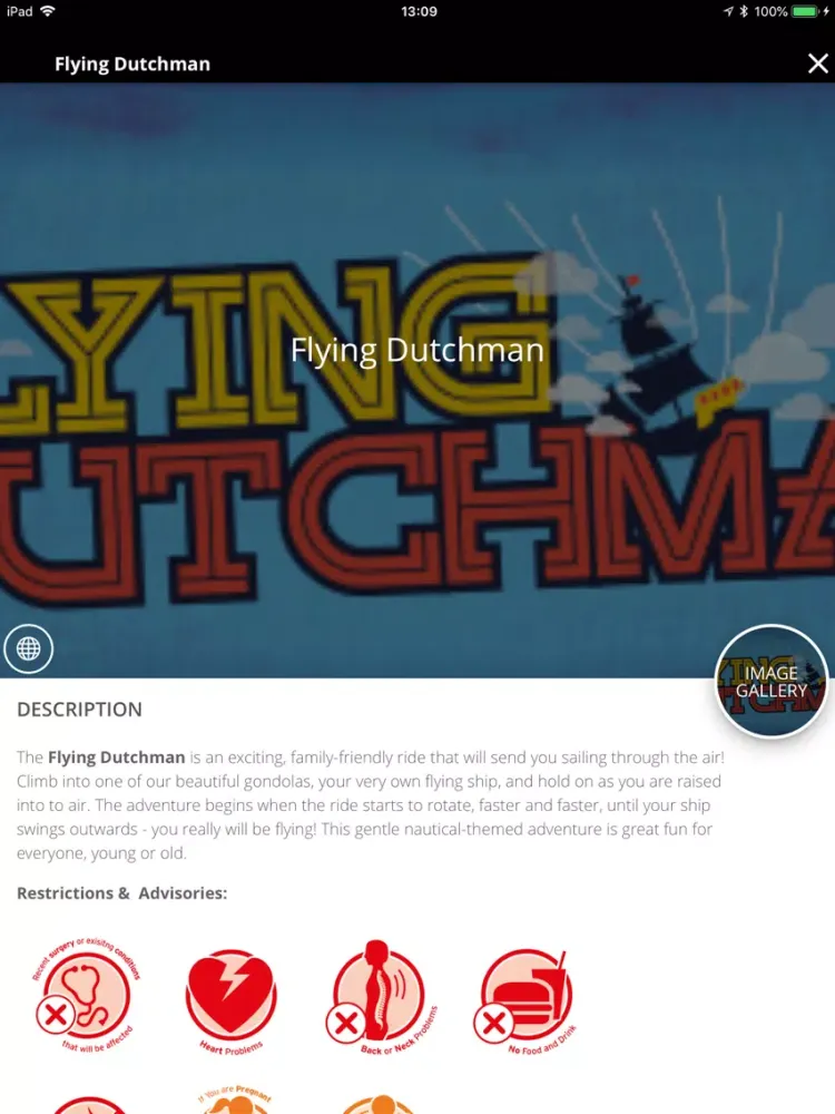 Zrzuty ekranu Drayton Manor Park iPad 