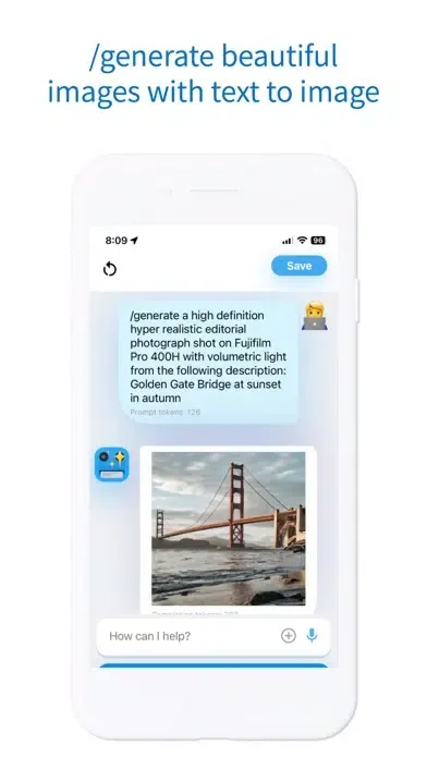 Capturas de pantalla de SnapGPT