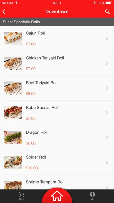 Kobe Japanese Steak & Sushi سکرین شاٹس