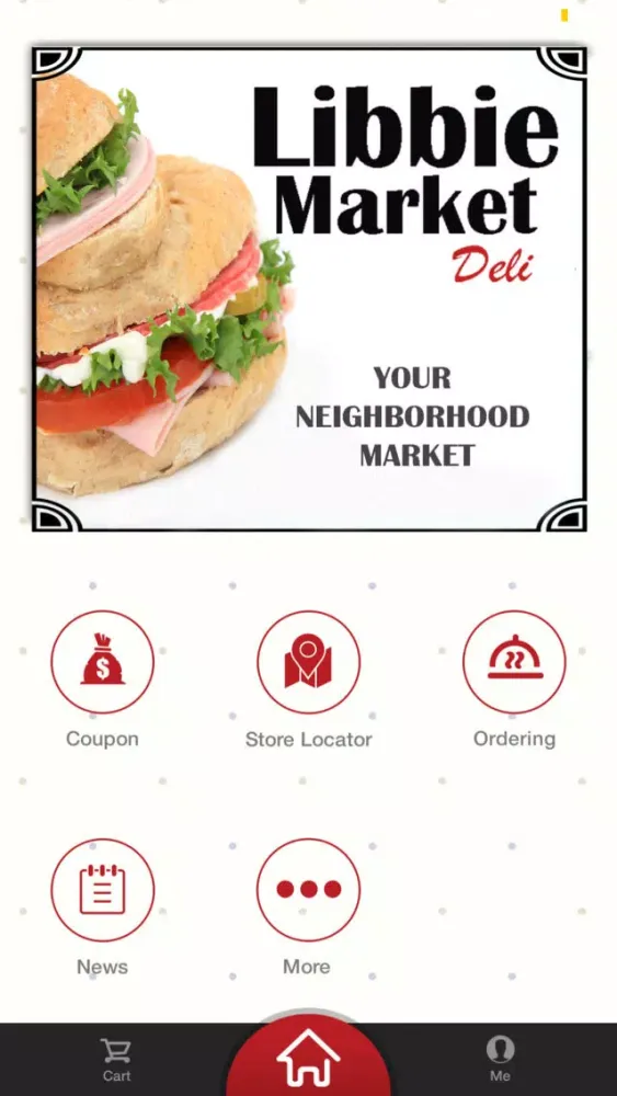 Zrzuty ekranu Libbie Market Deli