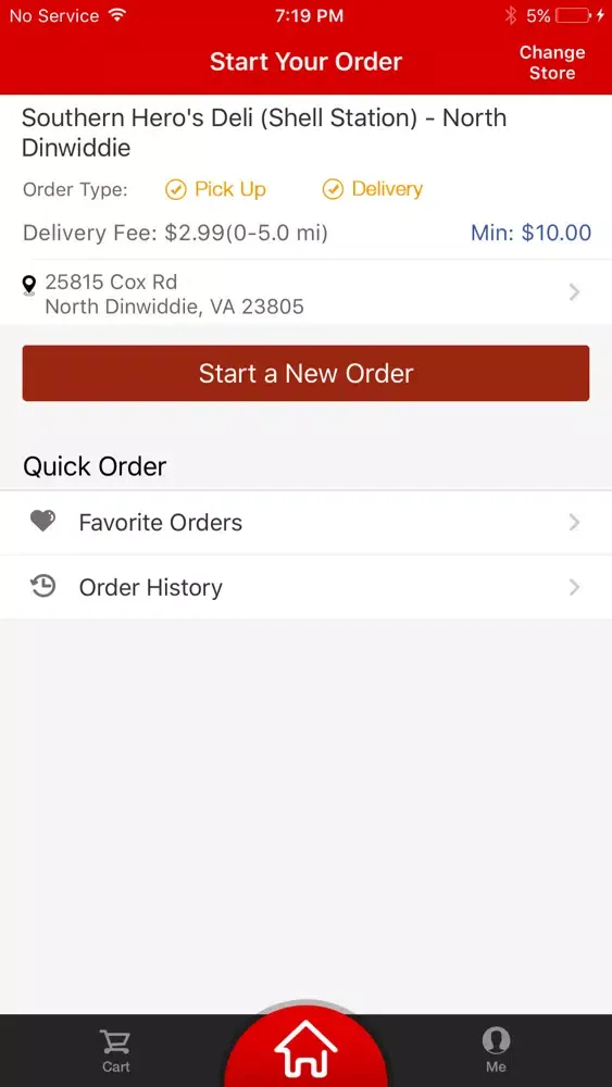 Southern Heros Deli স্ক্রিনশট