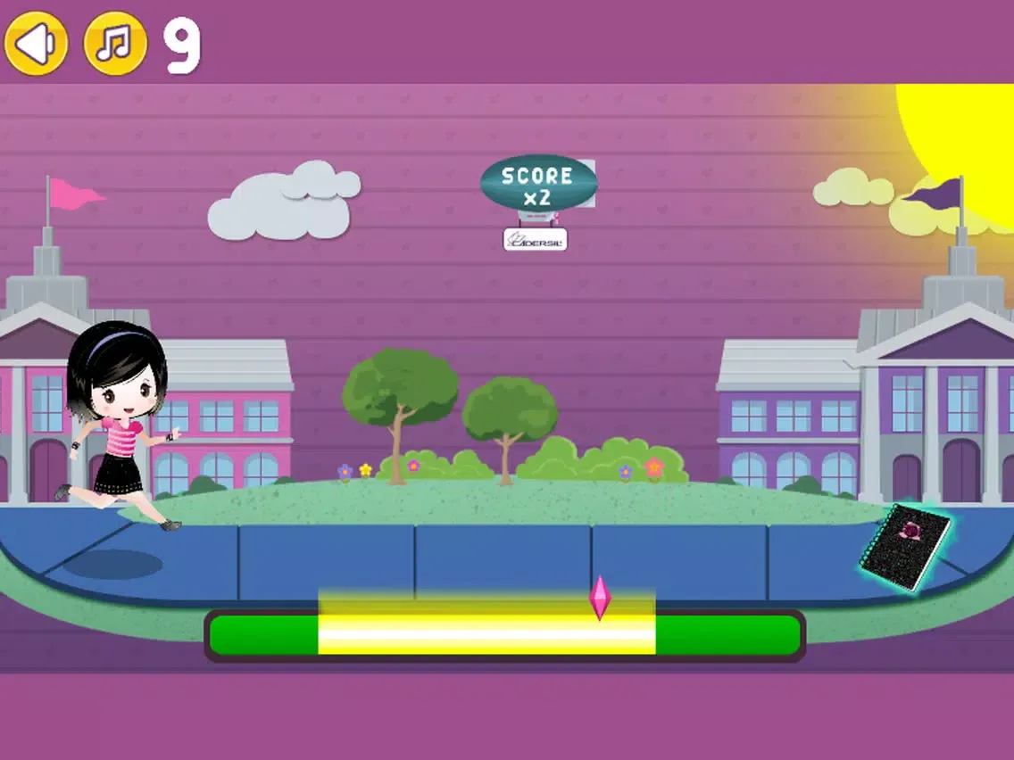 Tangkapan layar Go Go Rocker iPad 