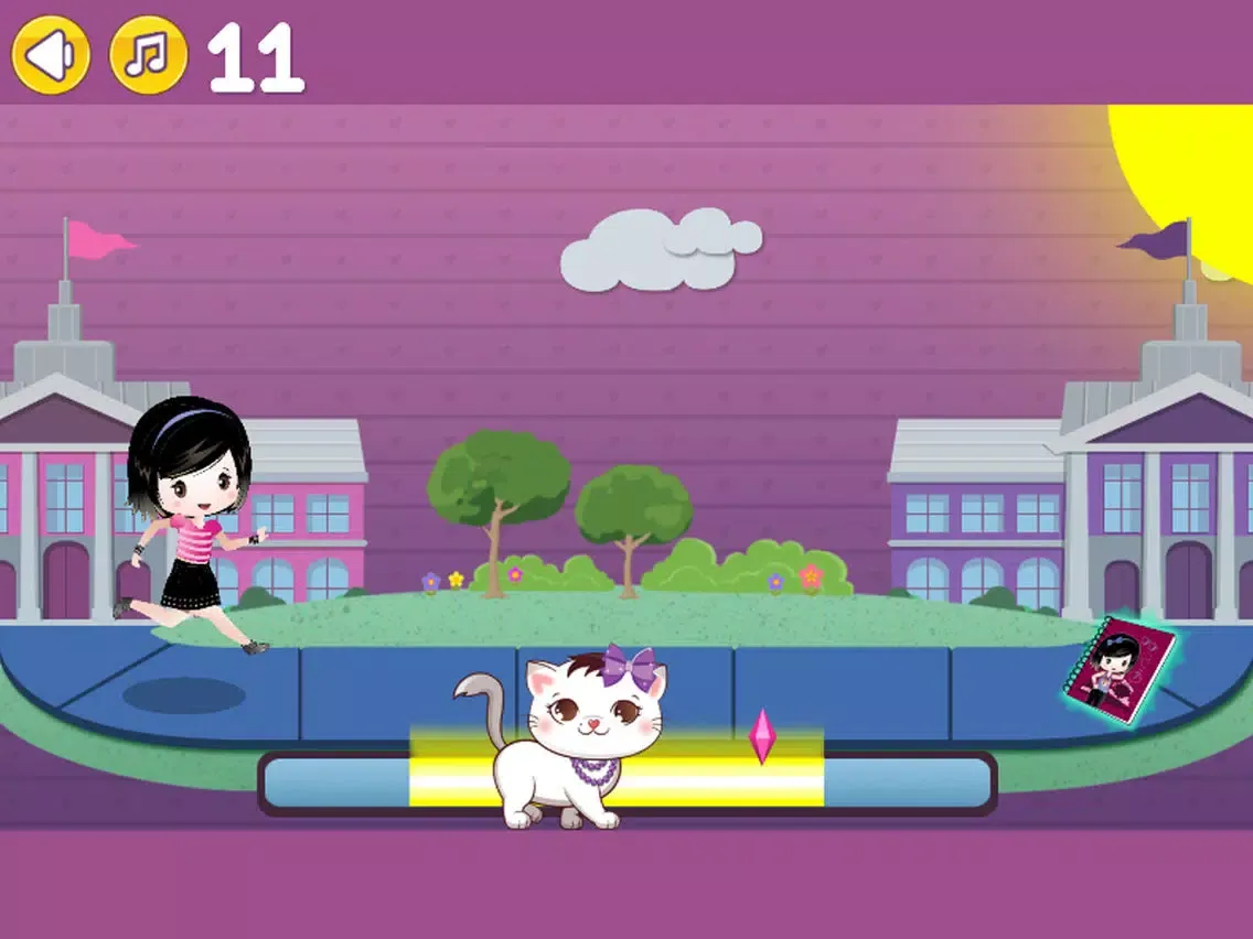Tangkapan layar Go Go Rocker iPad 