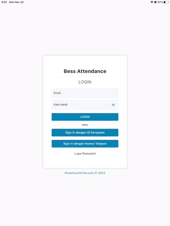 Captures d'écran de BESS Attendance iPad 