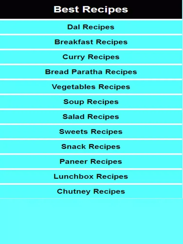 تصاویر Best Ever Recipes iPad 