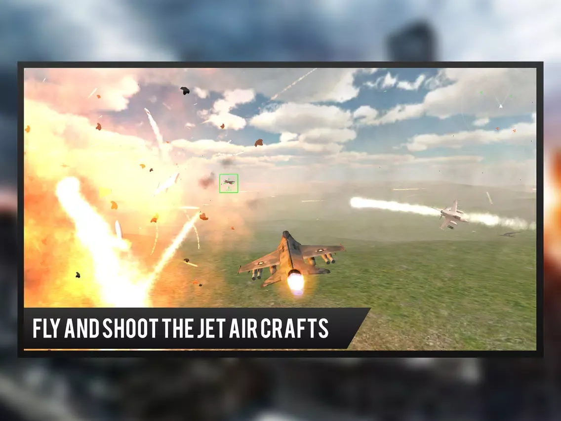 Capturas de pantalla de Modern Jet Air Strike Combat Shooter : Delta Force iPad 