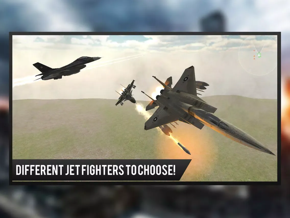 Capturas de pantalla de Modern Jet Air Strike Combat Shooter : Delta Force iPad 