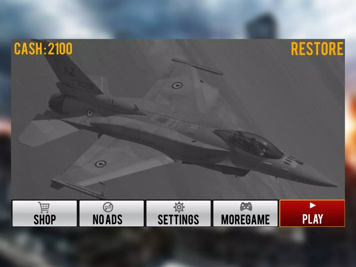 Capturas de pantalla de Modern Jet Air Strike Combat Shooter : Delta Force iPad 