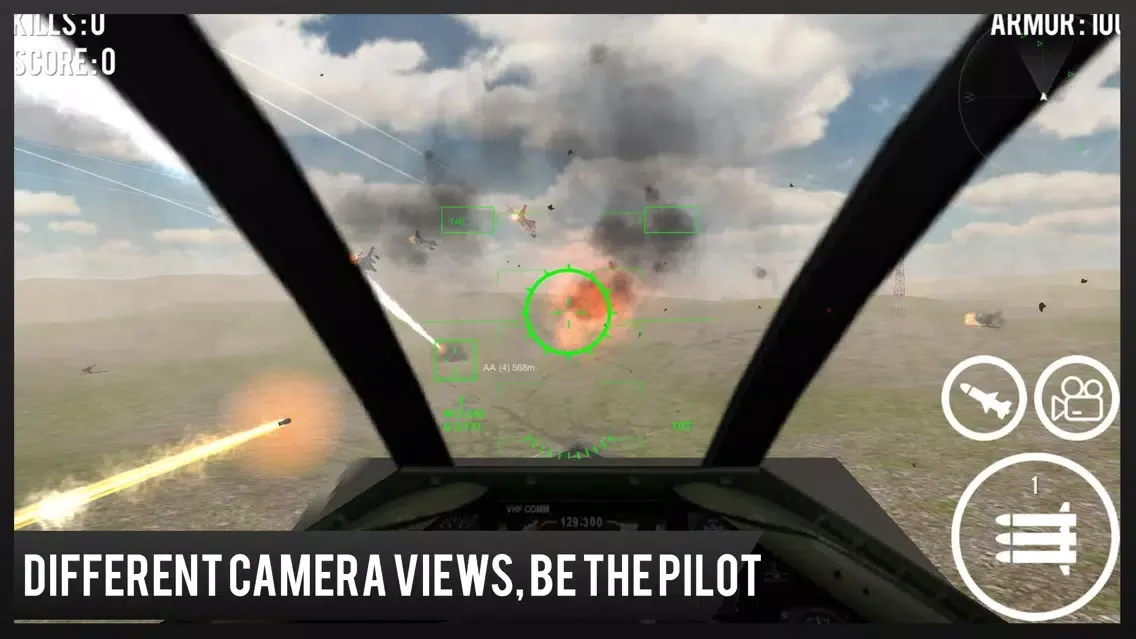Capturas de pantalla de Modern Jet Air Strike Combat Shooter : Delta Force