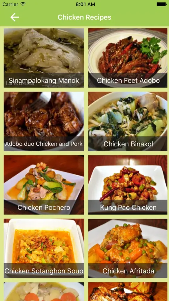 Filipino Food Recipes: Offline FREE Screenshots