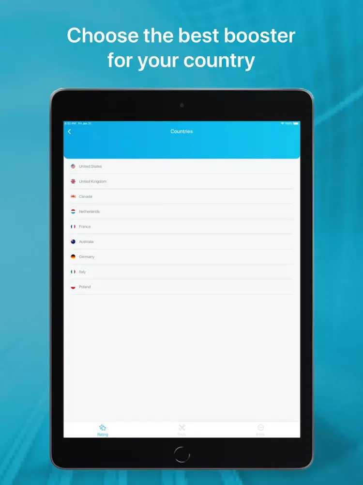 VBN Great Booster - Enjoy Game iPad  Screenshots