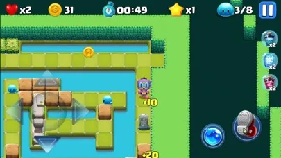 ภาพหน้าจอของ Brawl Kickerman - Classic game