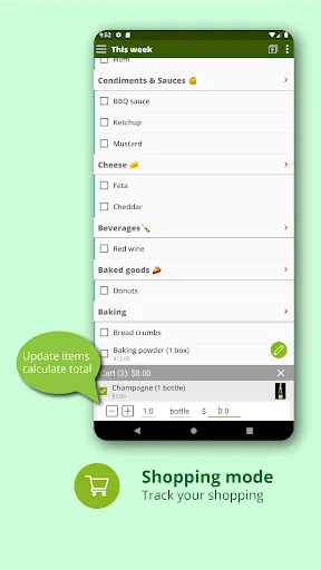 Captures d'écran de Shopping List: BigBag Pro