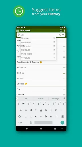 Captures d'écran de Shopping List: BigBag Pro