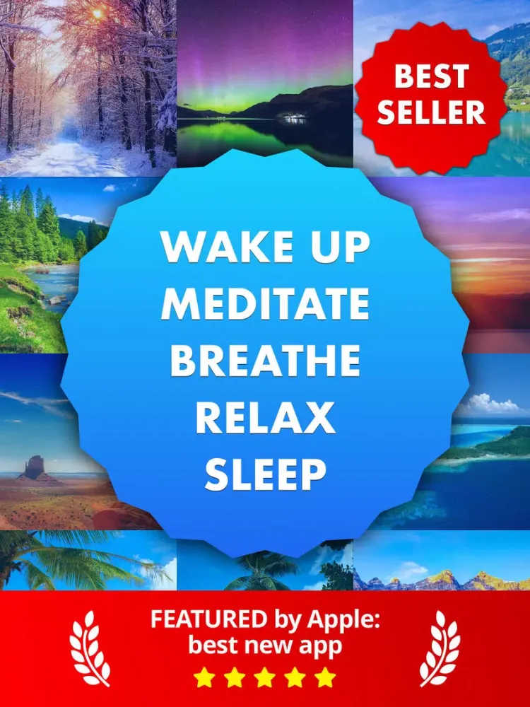 Zen Mind:Meditate,Relax,Sleep iPad 应用截图