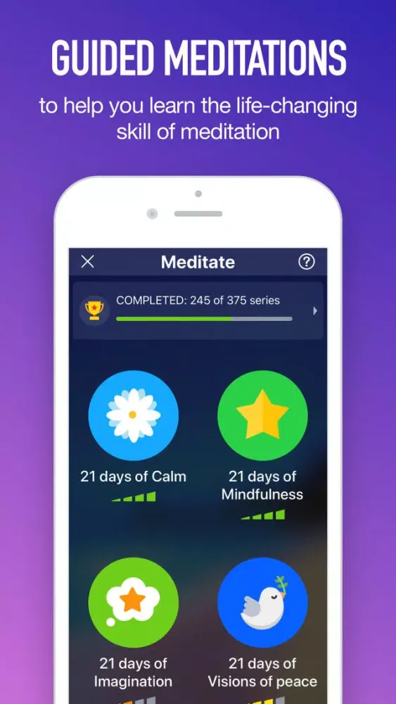 Captures d'écran de Relaxing Zen Guided Meditation