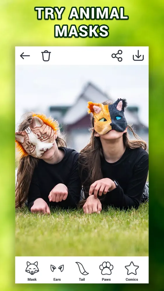 Quadrobics Mask Screenshots