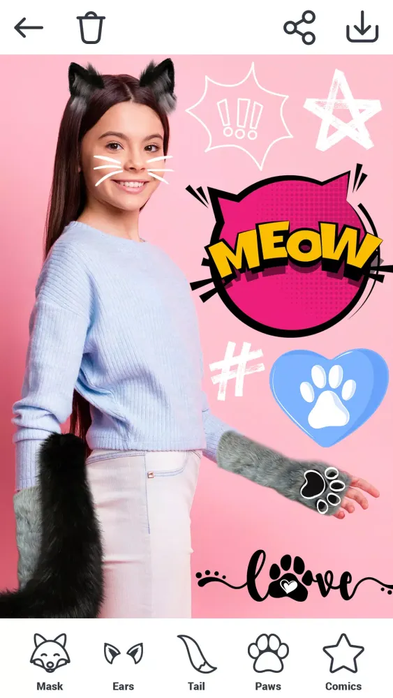 Quadrobics Mask Screenshots