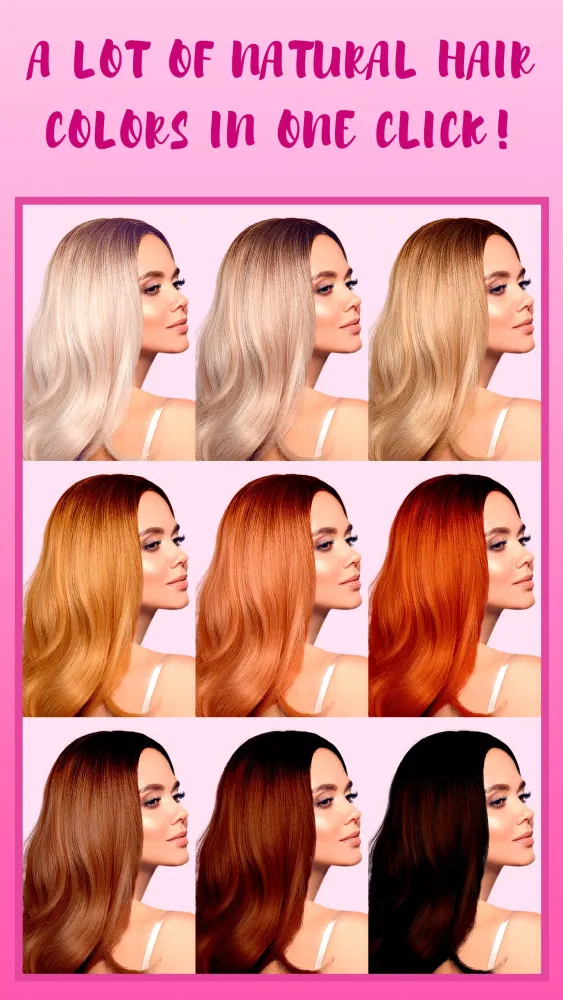 Hair Color Changer स्क्रीनशॉट