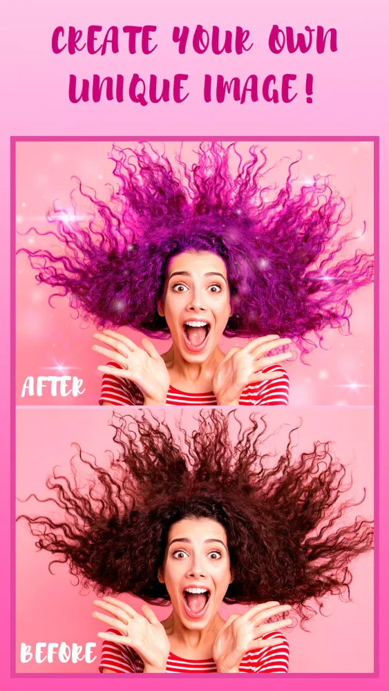 Hair Color Changer स्क्रीनशॉट