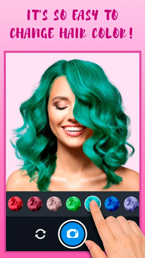 Hair Color Changer स्क्रीनशॉट